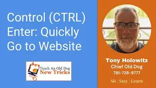 How to Quicly Navigate to a Web Page: Ctrl Enter