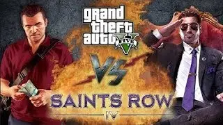 Рэп Баттл-Grand Theft Auto: V (GTA 5) vs. Saitns Row: lV