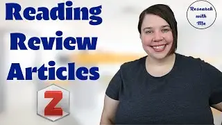 How to Read a Literature Review Efficiently with Zotero  || Research With Me