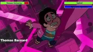 Steven Universe: The Movie (2019) Final Battle with healthbars 1/2