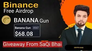 Free Airdrop on Binance Banana Gun Token for Bnb Holders