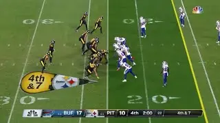 Devlin Hodges Throws Interception In the End Zone | Steelers vs. Bills Week 15 Highlights | NFL 2019