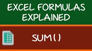 SUM Formula in Excel