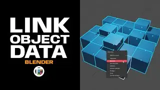 How to Link Materials / Modifiers in Blender 2.91 (Copy materials / modifiers to multiple objects!)