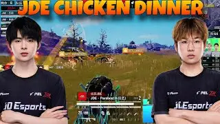 JDE Proper Capitalization Of Zone To Get Chicken Dinner In PEL 2024 Fall !!🔥🔥 JDE 7 Kills Chicken!❤️