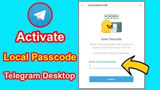 How to Local Passcode on Telegram Desktop