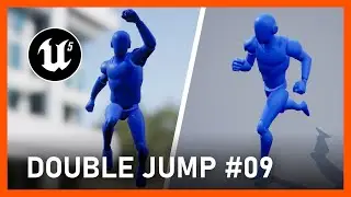 Unreal Engine 5 - Double Jump | How To Create A Third-Person Game Series