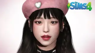 IVE Wonyoung 🐰✨💗 | The Sims 4 CAS + DOWNLOAD LINKS