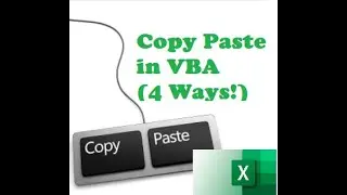 004. 4 Ways to COPY PASTE Data in Excel VBA (Equal sign, Copy, PasteSpecial, Offset & Resize)