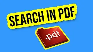 How to Search for a Word in a PDF Document  Search text in PDF Advanced Search