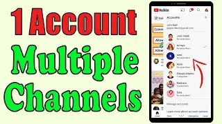 How to create multiple youtube channels under one account  ||  Second channel with same Gmail id