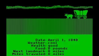 Coding Train Live: Riding the Oregon Trail 2