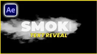 After Effects Tutorial: Smoke Text Reveal in After Effects | FULL GUIDE