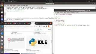 How to Install IDLE Python IDE in Ubuntu  and run program Linux