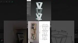 Bookshelf in 3ds Max