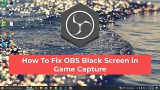 How To Fix OBS Black Screen in Game Capture