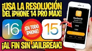 TUTORIAL SIN JAILBREAK ✅ CAMBIAR LA RESOLUCIÓN DE TODO iPHONE y iPAD (MacDirtyCow)