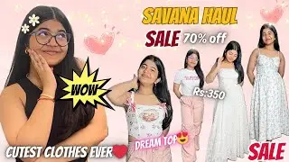 I ordered *Dreamy* Dresses from Savana 💗🌷✨ || Tejasvi Rajput ||