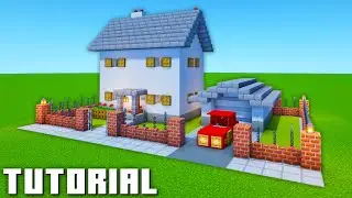 Minecraft Tutorial: How To Make A Suburban House 2