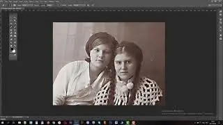 Урок в Фотошопе - восстановление ретро фотографии