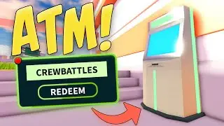 NEW! Jailbreak LIMITED! Atm Codes! Crew Battles Code (Roblox Jailbreak)