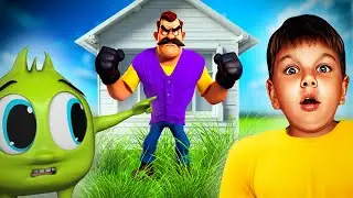 РОМА НАШЕЛ ДОМ ПРИВЕТ СОСЕДА В РЕАЛЬНОЙ ЖИЗНИ! ГДЕ ХЕЛПИК? HELLO NEIGHBOR IN REAL LIFE!