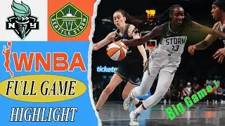 New York Liberty vs Seattle Storm [FULL GAME Highlights] | WNBA 2024 Season | Women's basketball