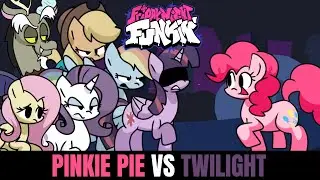 Friday Night Funkin VS SONIC EXE FNF but its Pinkie Pie VS Twilight Mod!