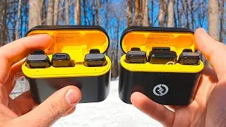 TEST AND REVIEW TWO WIRELESS MICROPHONES WITH CHARGING CASES LARK C1 AND LARK M1 FROM ALIEXPRESS