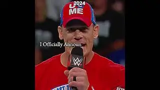 John Cena Retirement From The WWE 😢 | #john Cena #wwe #wwefan