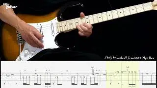 Dio - We Rock Guitar Lesson(Solo) With Tab Part.2/2(Slow Tempo)