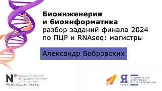 Биоинженерия и биоинформатика: разбор задачи финала 2024 по ПЦР и RNAseq (магистры)