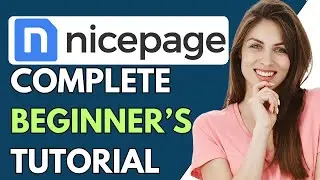 Nicepage Website Builder Tutorial 2024 | Nicepage Tutorial For Beginners (Step-By-Step Tutorial)