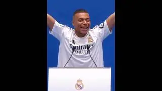 HALA MADRID 🤩 🤍 ✨️ #WelcomeMbappé