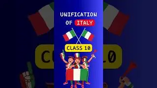 Unification of Italy in 5 points - Short Note | Unification of Italy class 10