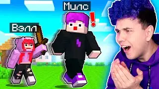 МОЯ Девушка НАЧАЛА ИГРАТЬ В МАЙНКРАФТ 🤡 Первый раз #1 