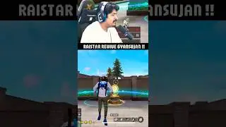 INDIA FASTEST PLAYER RAISTAR REVIVE GYANGAMING #shorts #short #raistar #gyangaming #freefire