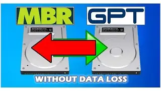 How to Convert MBR to GPT in Windows 10 || How to Convert MBR to GPT or GPT to MBR Without Data Loss