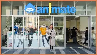 Visiting the World's Largest Anime Store at Animate Ikebukuro in Japan