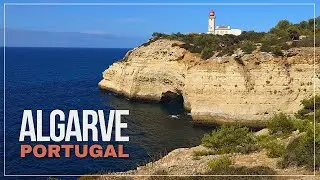 Sunny Algarve in Portugal 🌞🏖️ discover magnificent cliff sceneries around Lagos, Carvoeiro & Benagil