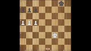 3 v 3 pawn endgame in chess