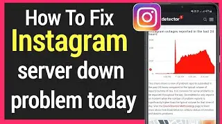 Fix instagram server down problem today 2024 | instagram down | instagram not working instagram bug