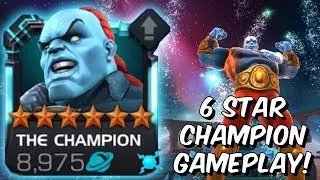 6 Star The Champion Gameplay VS Act 6.2 Greatest Fighters! - Marvel Contest of Champions