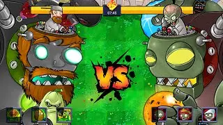 Plants vs Zombies : Dr Zomboss vs Crazy Dave Battle Funny Momments