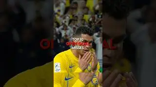 Top 10 worst open goal misses