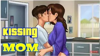 Summertime Saga - Version - 0.15.30 - Debbie Teach kissing | How To Kiss Dabbie (mom) | Mom Quest