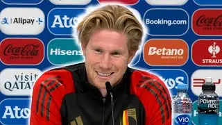 I have no intention of being SILLY HERE! 🤪 Kevin De Bruyne ⚽ Belgium v Slovakia 🏆 Euro 2024