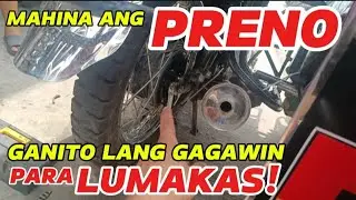 SOLUSYON SA MAHINANG PRENO NG MOTOR GANITO LANG GAGAWIN