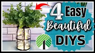 *NEW* DOLLAR TREE DIY Craft HACKS for HOME Decor! Fresh & BEAUTIFUL Project Ideas You MUST Try!