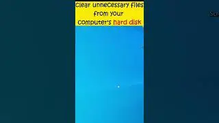 How to Extend C Drive By Deleting Unnecessary files  from Harddisk #short  #shorts #ytshorts